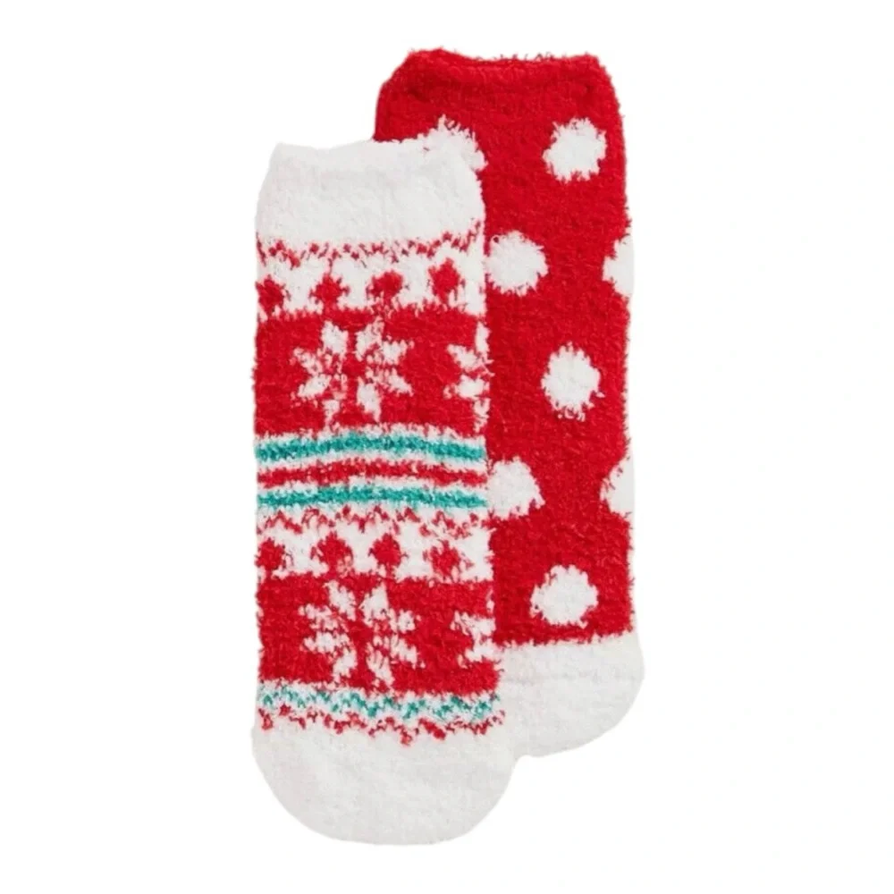 Holiday Time Women's 2 Pair Low Cut Socks